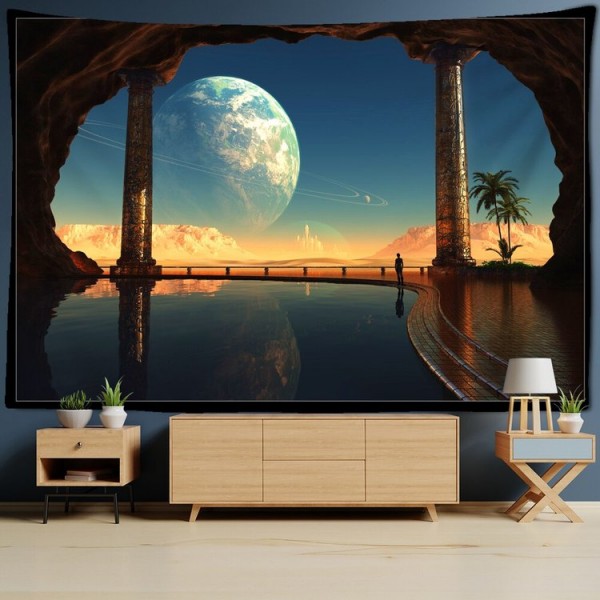 Galaxy Universe - Printed Tapestry UK