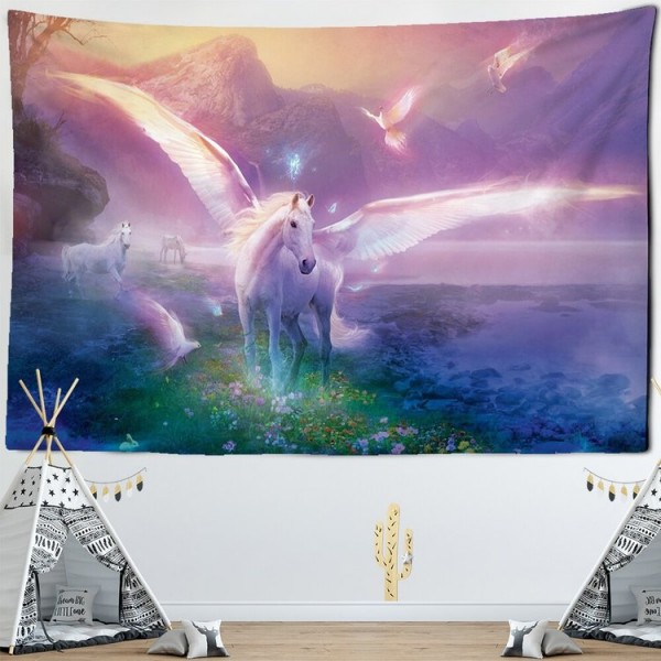 Sacred Horse - Printed Tapestry UK