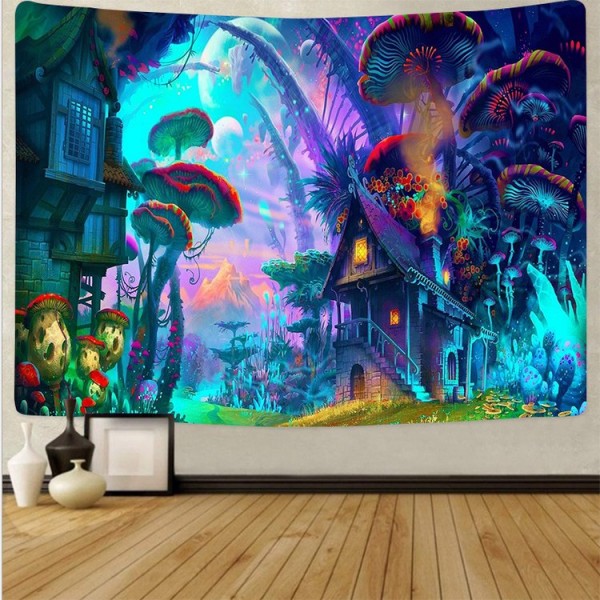 Mushroom - Printed Tapestry UK