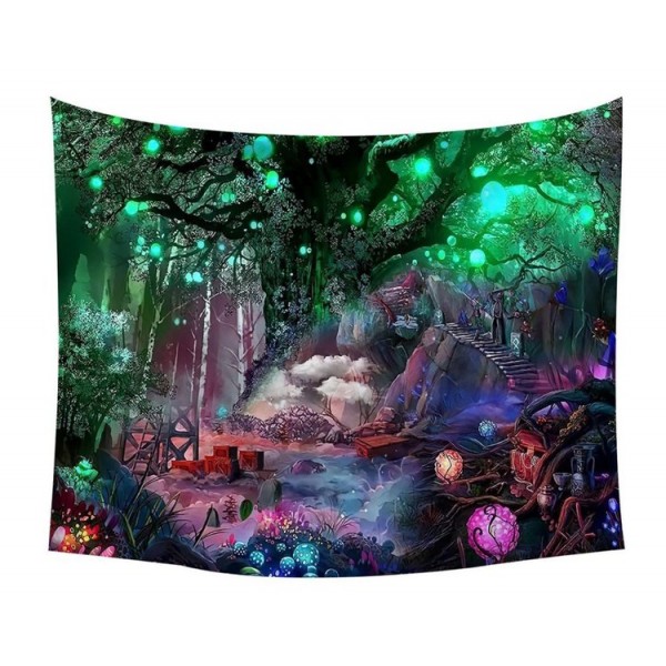 Lantern tree - Printed Tapestry UK