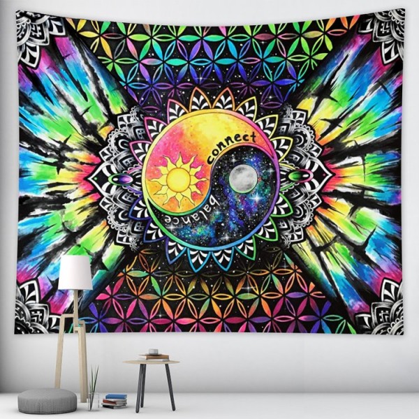 Psychedelic - Printed Tapestry UK