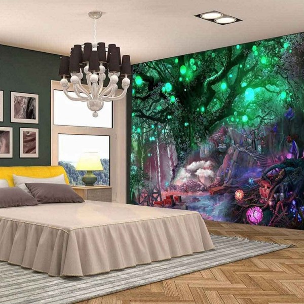 Lantern tree - Printed Tapestry UK